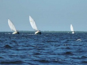 Catboats Beating Upwind