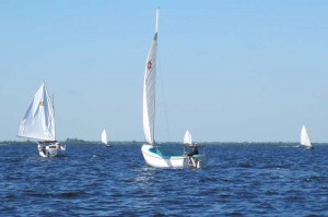 A few generations of catboat designs