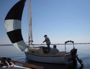 Dennis Trimming the Spinnaker