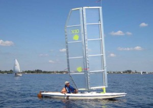 Wingsail Sunfish Passing