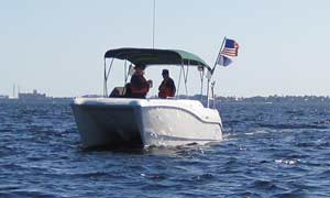 USCG Auxiliary boat